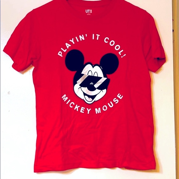NWOT Uniqlo Disney Mickey Mouse Kids Tshirt - Picture 5 of 5